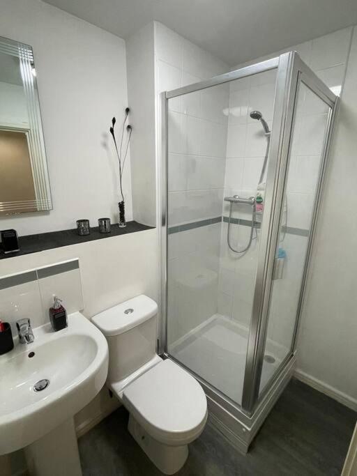 Cityfront Modern Apt Near City Centre/Etihad, Free Parking マンチェスター エクステリア 写真