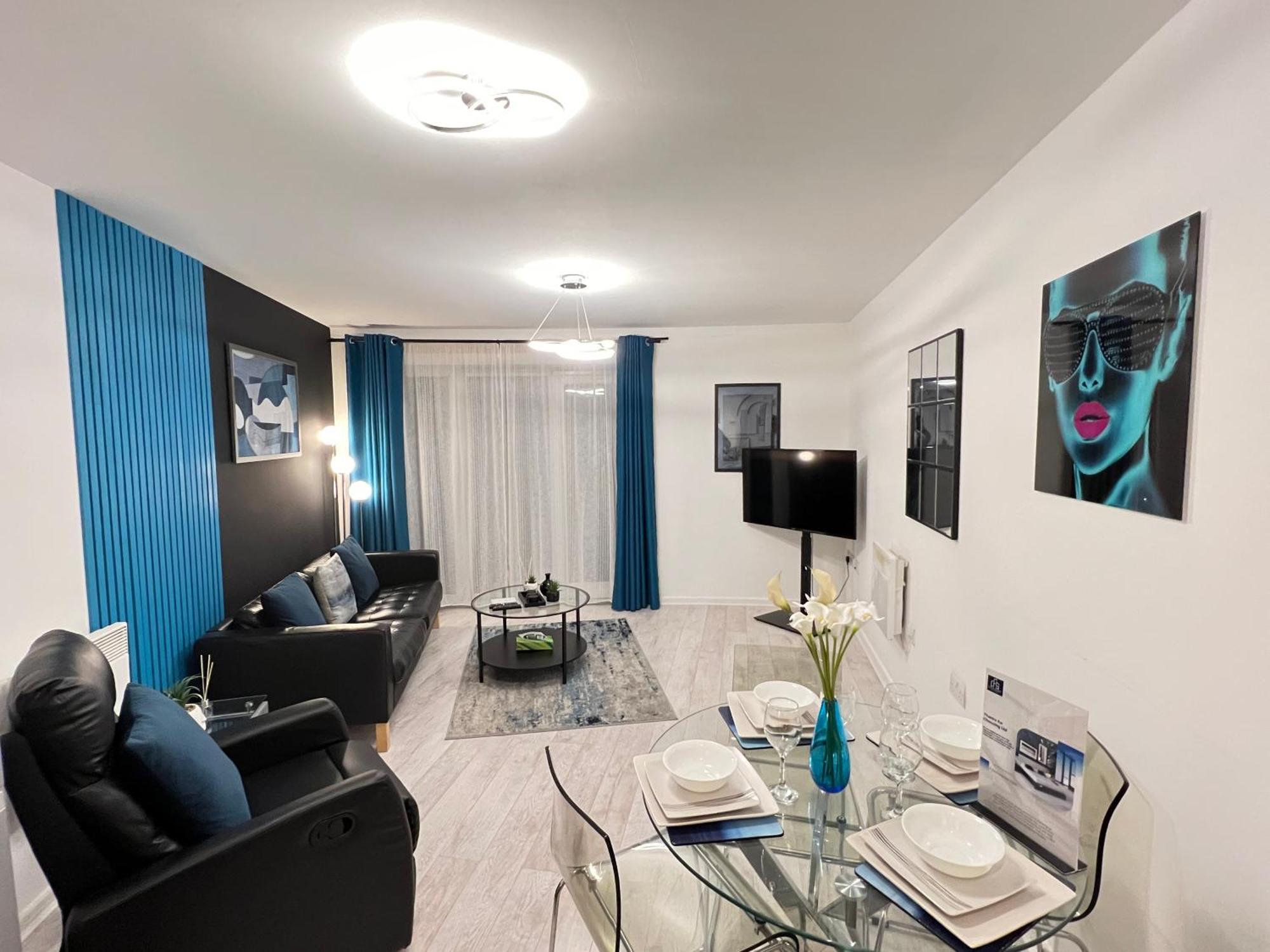 Cityfront Modern Apt Near City Centre/Etihad, Free Parking マンチェスター エクステリア 写真